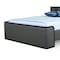 Manhattan Comfort Kingdom Full-Size Bed in Graphite BD005-FL-GP - alternate 3